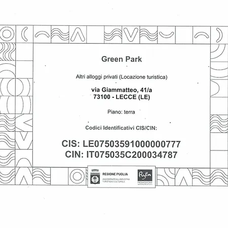 Apartamento Park Lecce